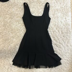 NWOT black BCBGMaxazria dress